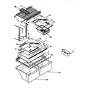 Whirlpool ET21PKXFN01 shelf diagram
