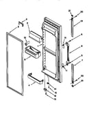 Refrigerator door