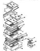 Refrigerator shelf