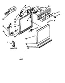 Frame and console