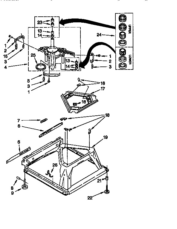 Machine base