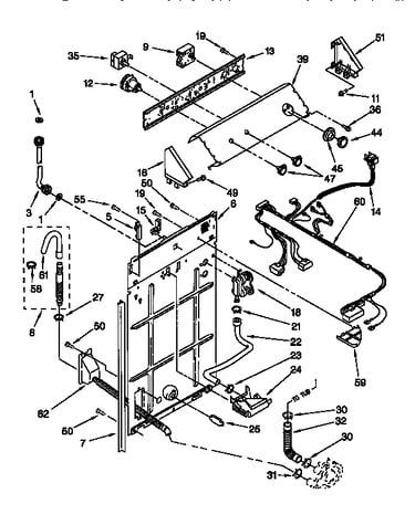 Controls and rear panel