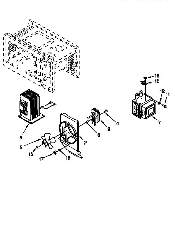 Magnetron and air flow