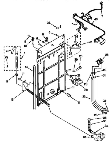 Rear panel