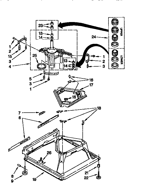 Machine base