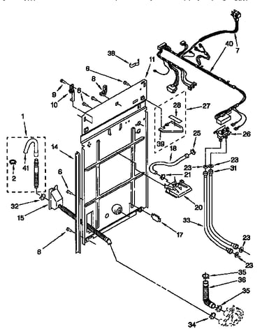 Rear panel