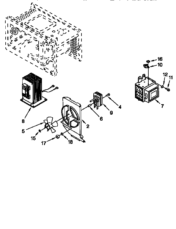 Magnetron and air flow