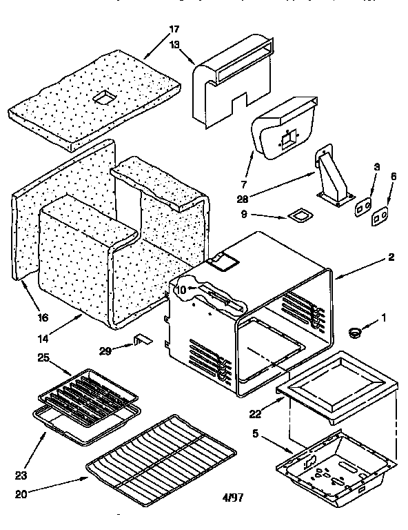 Internal oven