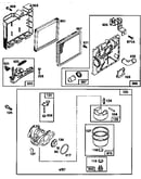 Carburetor and air cleaner assembly