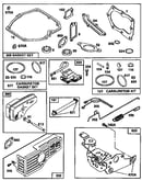 Bracket assembly and gasket set