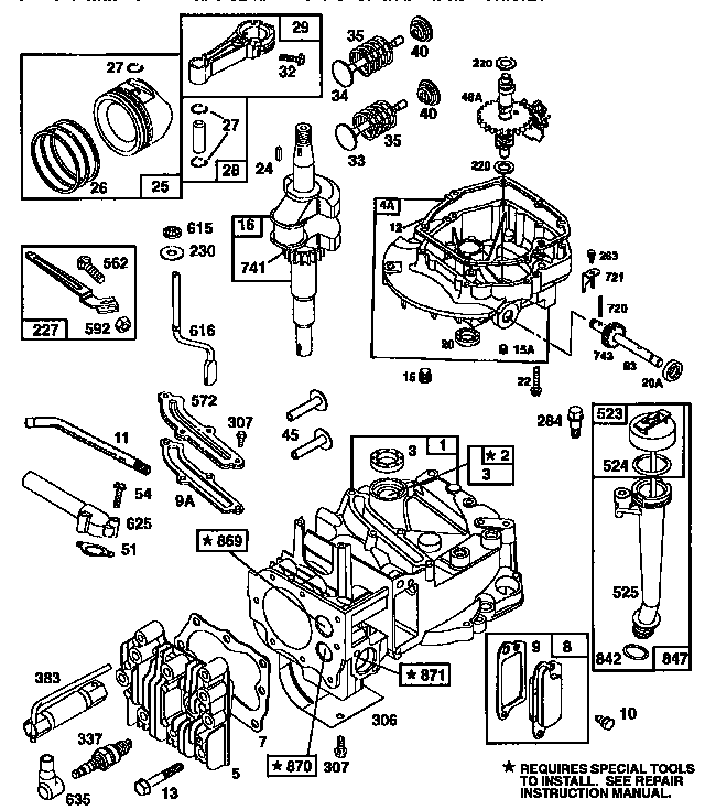 ENGINE 128802-0905-01 (71/500)