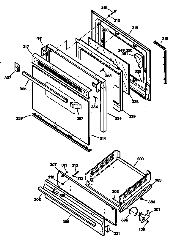 Door & drawer parts