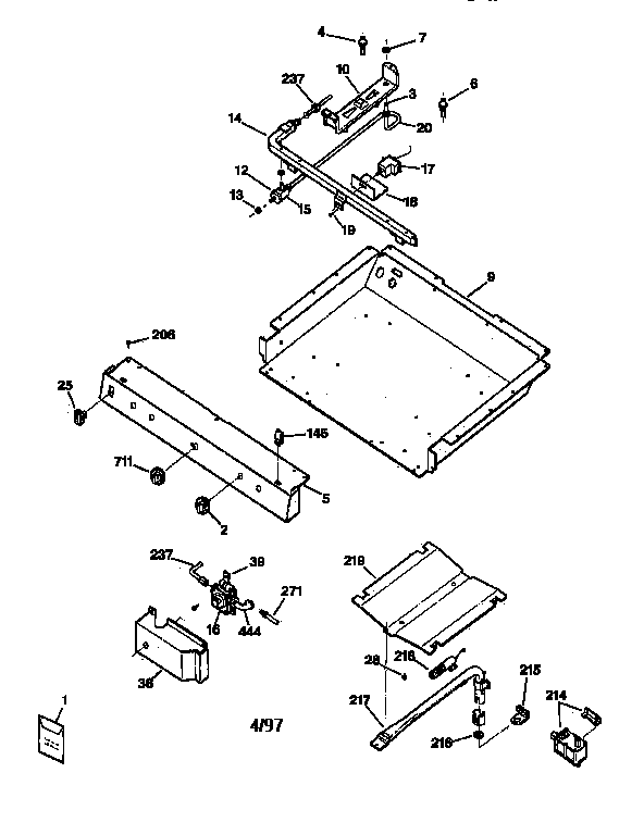 Gas & burner parts