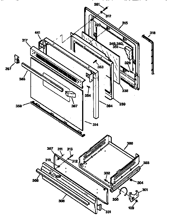 Door & drawer parts