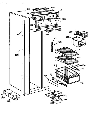 Freezer section
