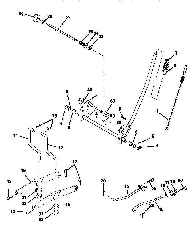 Mower lift