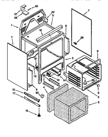 Oven chassis