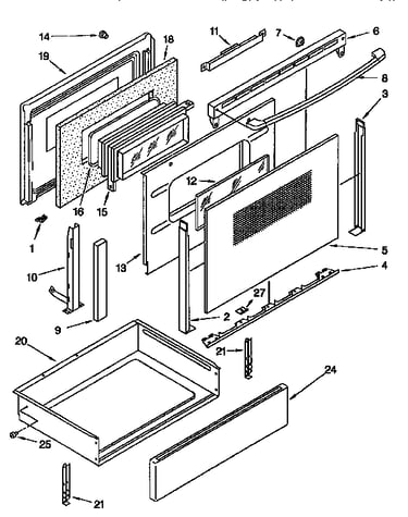 Door and drawer