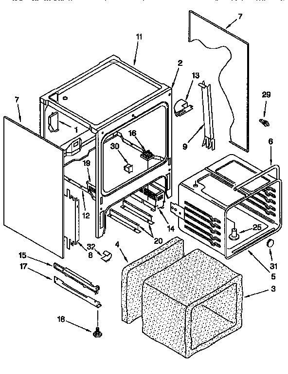 Oven chassis