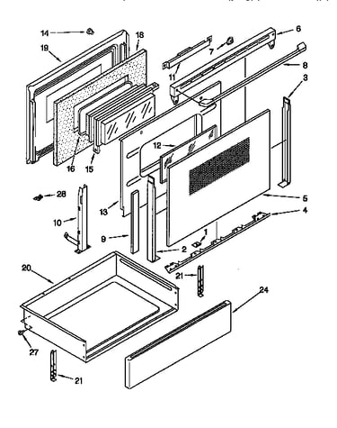 Door and drawer