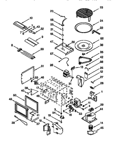 Cabinet and stirrer