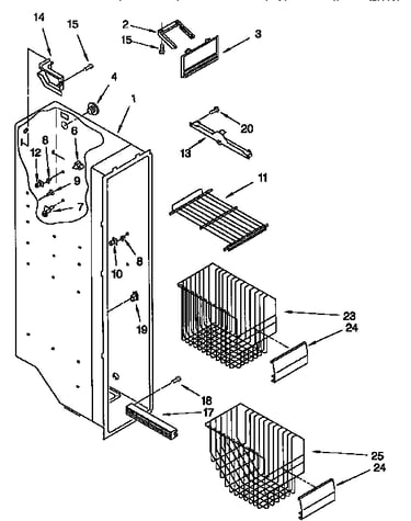 Freezer liner