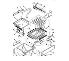 KitchenAid KUIS185EAL1 evaporator, ice cutter grid diagram