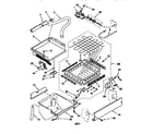 KitchenAid KUIS185EBL1 evaporator, ice cutter grid diagram