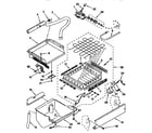 KitchenAid KUIS185EWH1 evaporator, ice cutter grid diagram