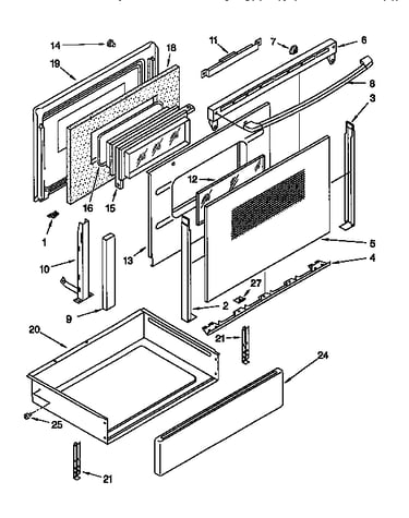 Door and drawer