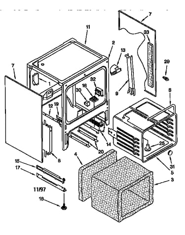 Oven chassis
