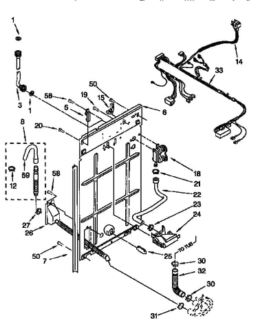 Rear panel