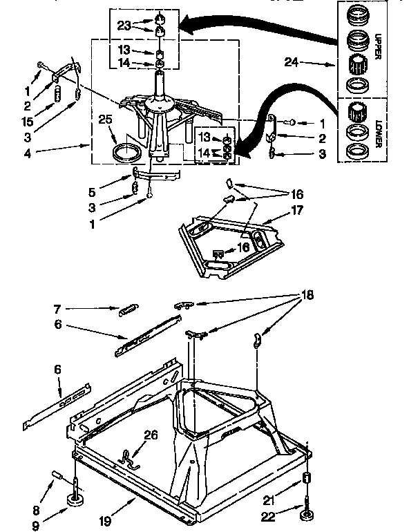 Machine base