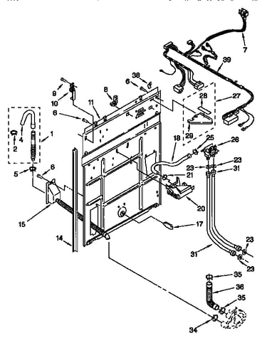 Rear panel