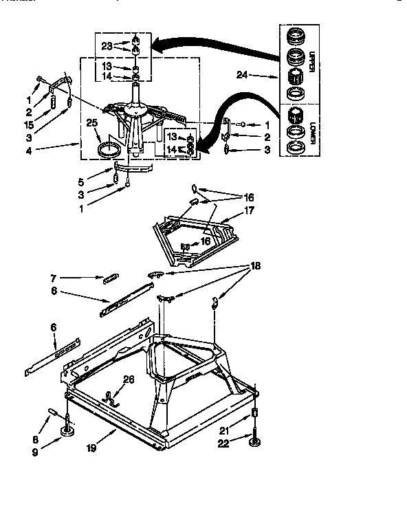 Machine base