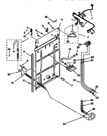 Rear panel