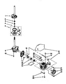 Brake, clutch, gearcase, motor