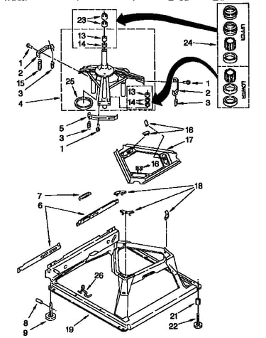 Machine base