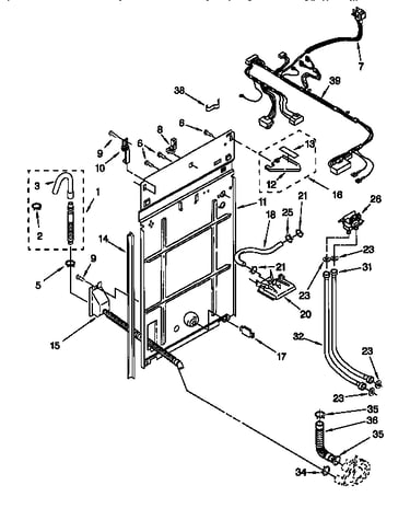 Rear panel
