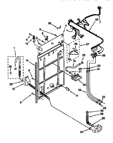 Rear panel