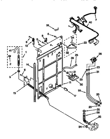 Rear panel