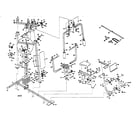 Weider WESY85201 unit parts diagram