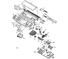 Panasonic KX-F790 operation panel section diagram