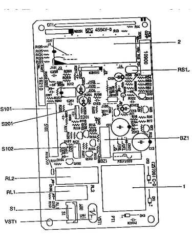 Power and control circuit board