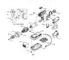 Porter 862 cordless driver/drill diagram