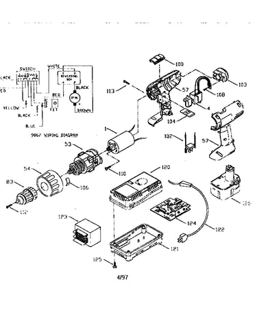 Cordless driver/drill