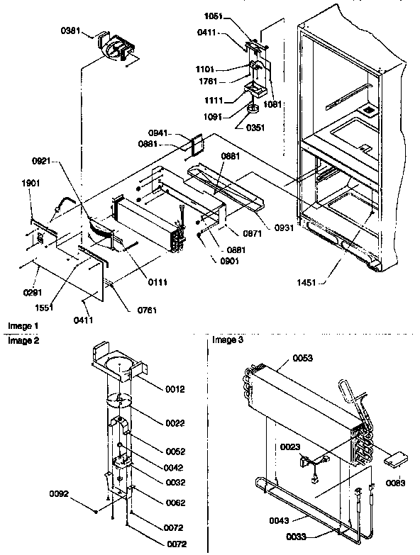 Freezer control assembly