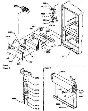 Freezer control assembly