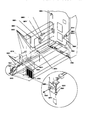 Cabinet back