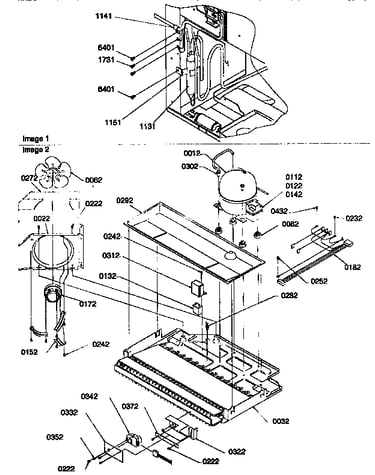 Machine compartment assembly